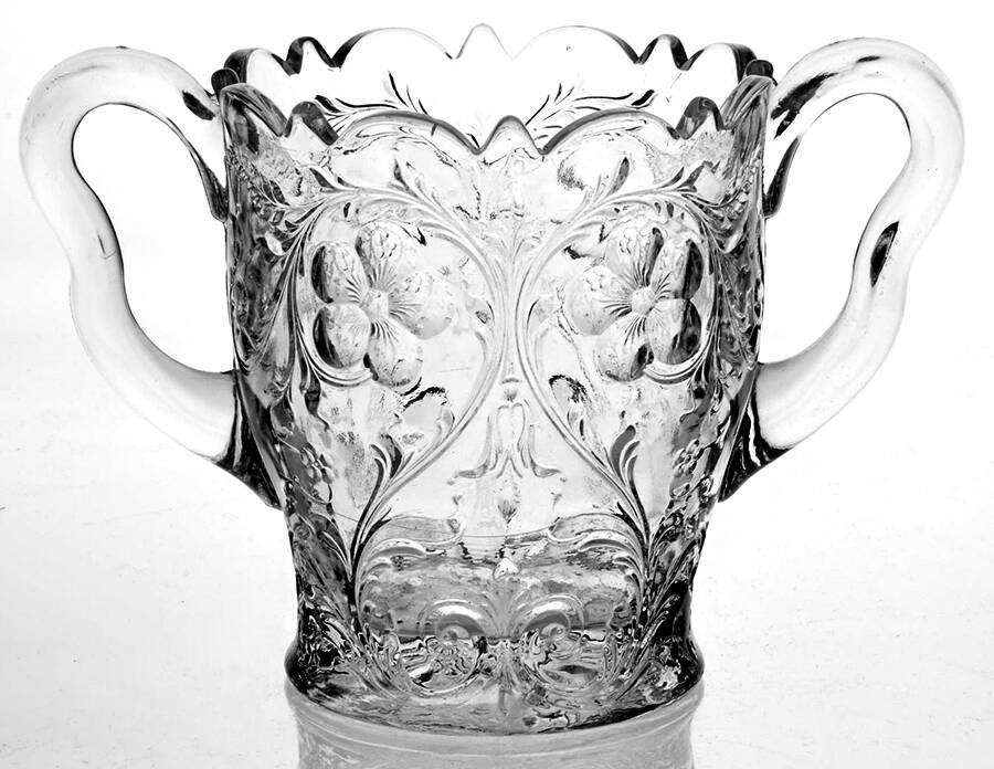 Rock Crystal Clear Large Sugar by McKee-1