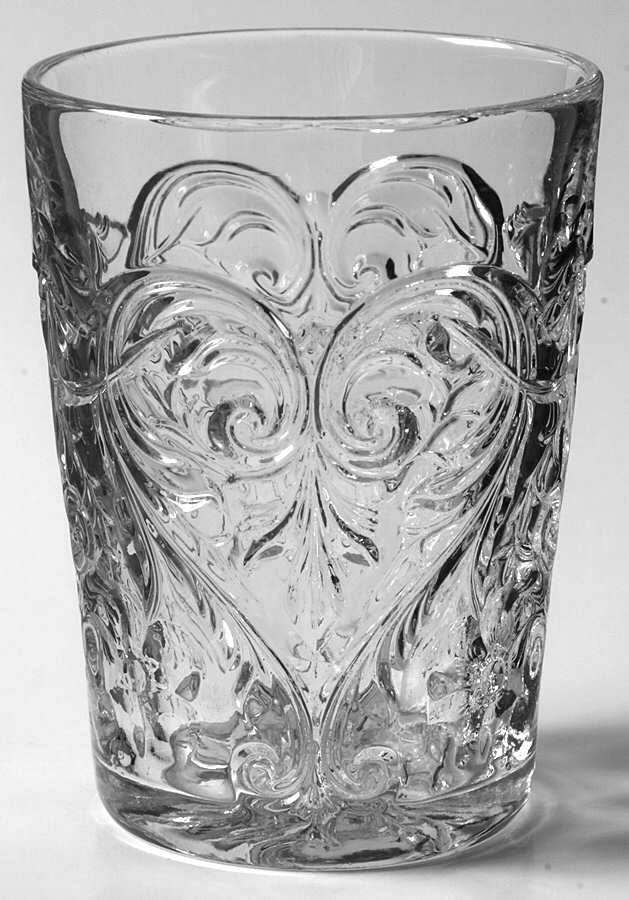 Rock Crystal Clear 9 Oz Flat Tumbler by McKee-1
