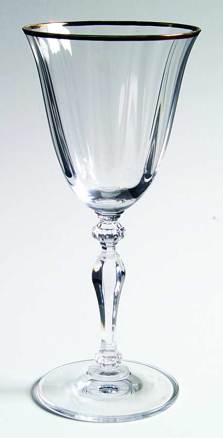 Allegro Gold Wine Glass by Mikasa-1