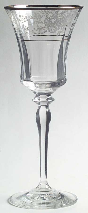 Antique Lace (Older, Top Decal) Water Goblet by Mikasa-1