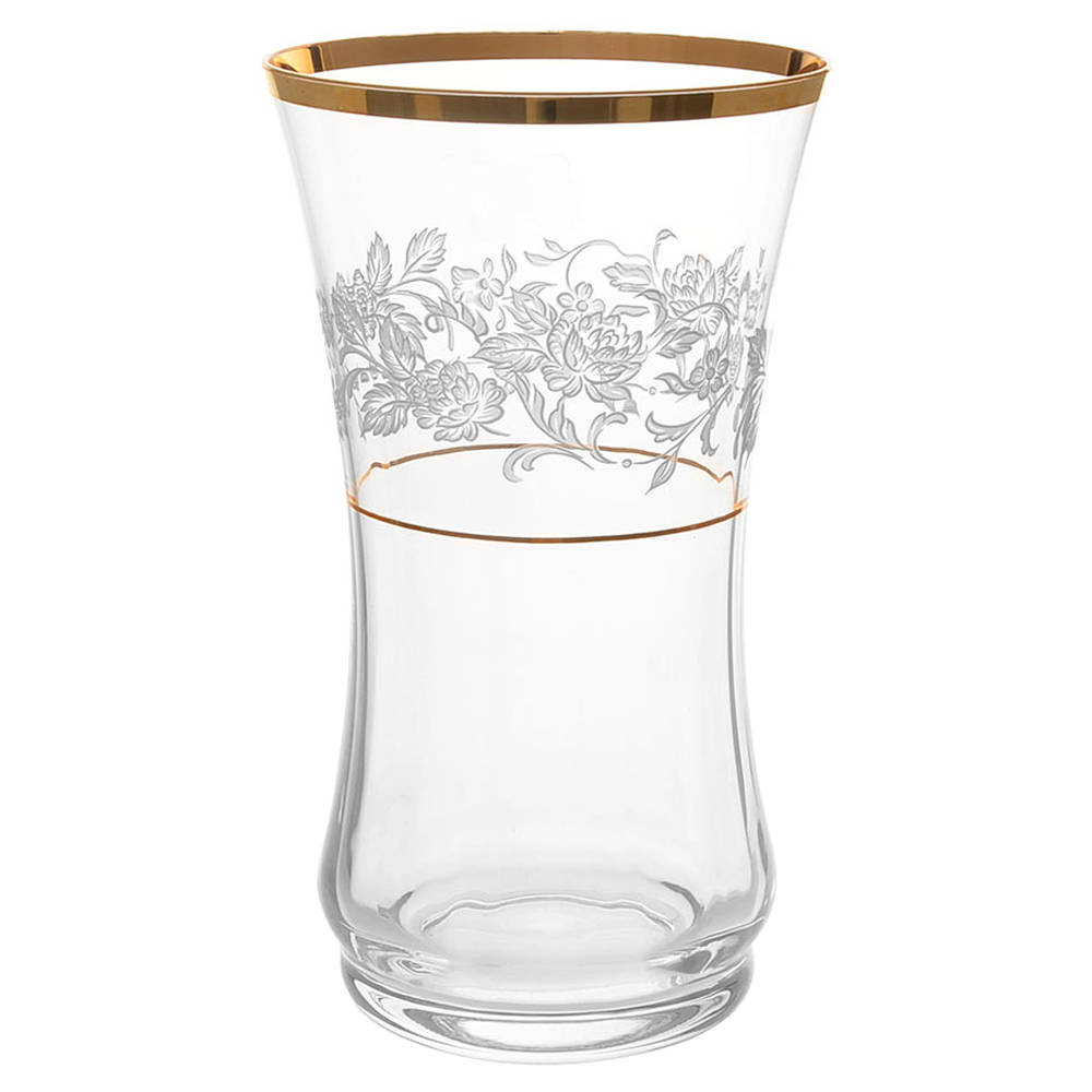 Antique Lace (Newer, Middle Floral) Highball Glass by Mikasa-1