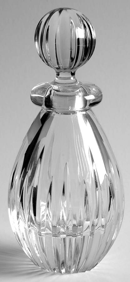 Arctic Lights Round Perfume Bottle & Stopper by Mikasa-1