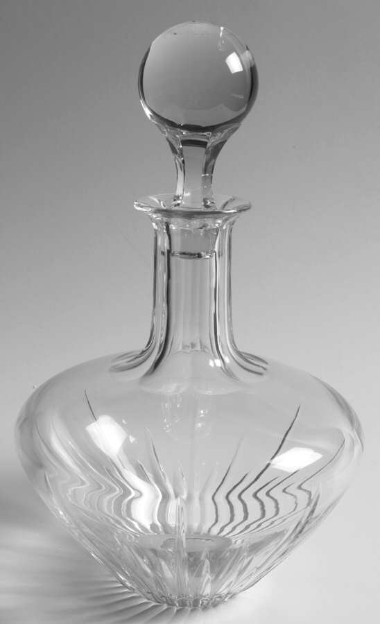 Arctic Lights Brandy Decanter & Stopper by Mikasa-1