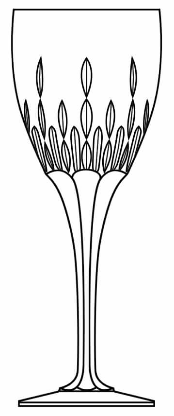 Borealis Water Goblet by Mikasa-1