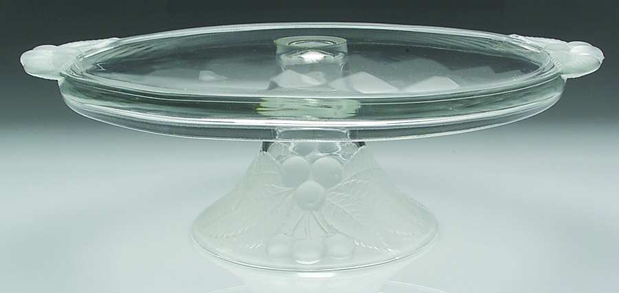Bountiful (Clear Design) 11" Diameter Pedestal Cake Stand by Mikasa-1