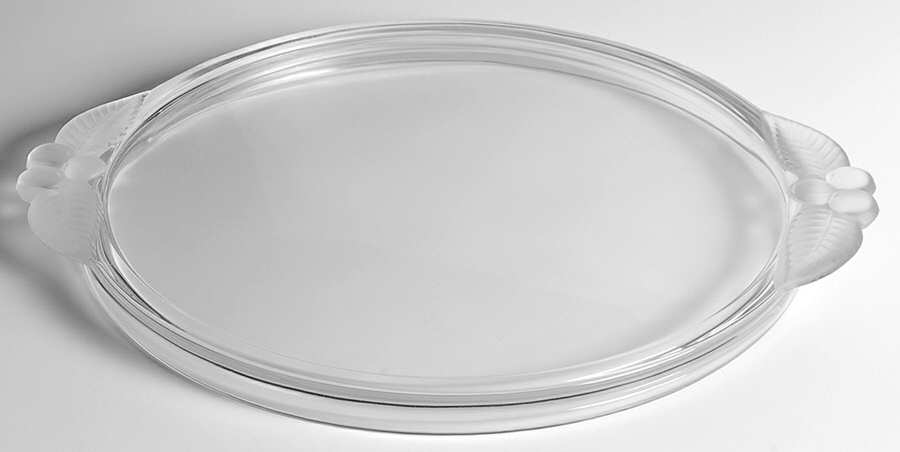 Bountiful (Clear Design) Cake Plate by Mikasa-1