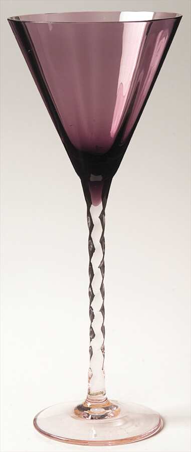 Braid Amethyst Wine Glass by Mikasa-1
