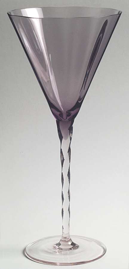 Braid Amethyst Water Goblet by Mikasa-1