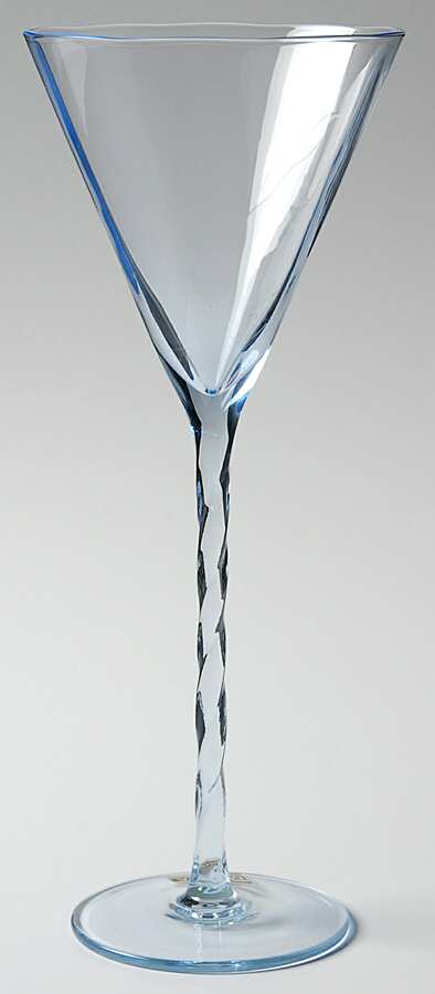 Braid Blue Wine Glass by Mikasa-1