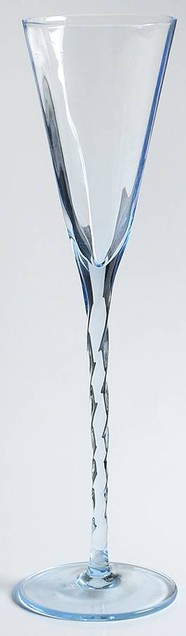 Braid Blue Fluted Champagne by Mikasa-1