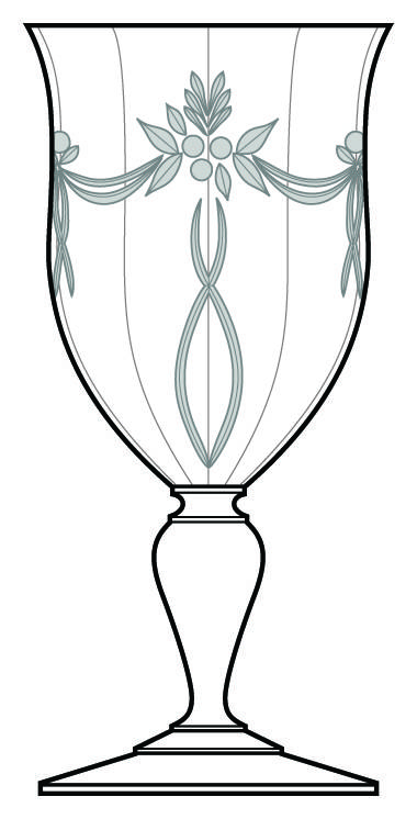 Brandywine Water Goblet by Mikasa-1
