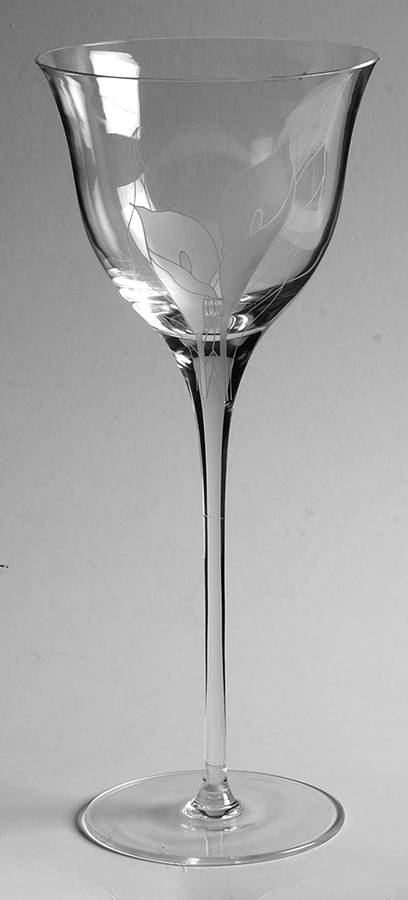 Calla Lilies Water Goblet by Mikasa-1