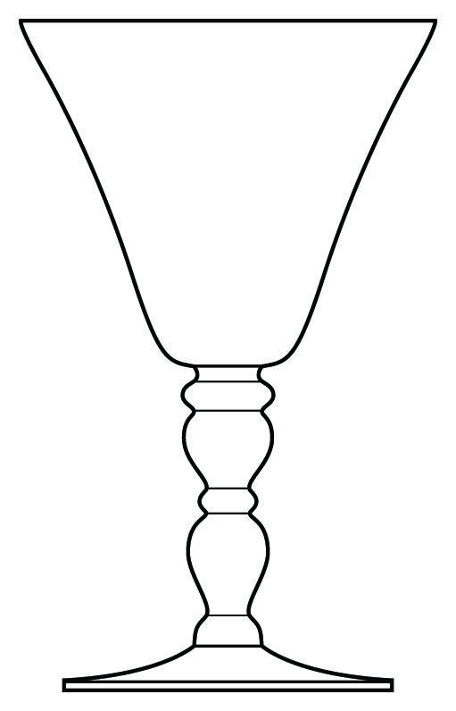 Carnivale Water Goblet by Mikasa-1