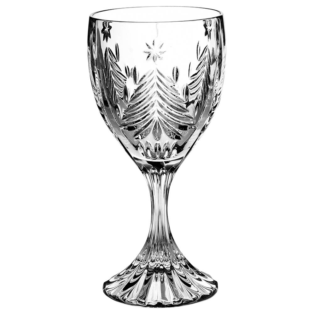Christmas Tree Water Goblet by Mikasa-1