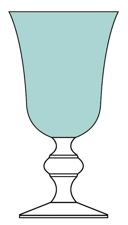 Ciara Aqua Clear Water Goblet by Mikasa-1