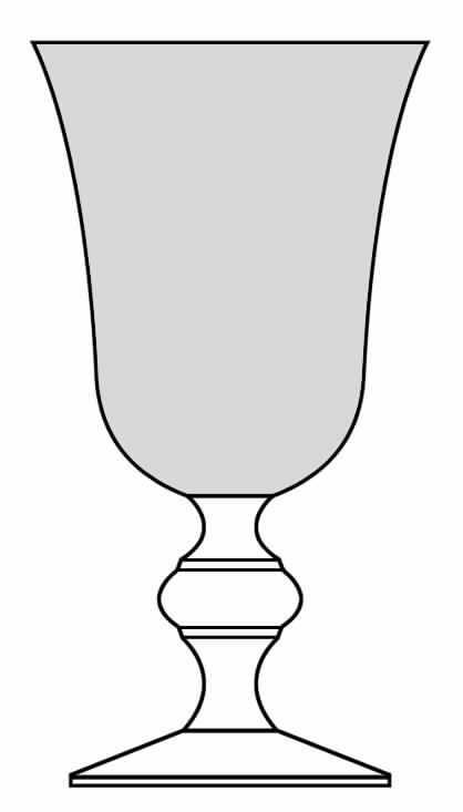 Ciara Topaz Clear Water Goblet by Mikasa-1