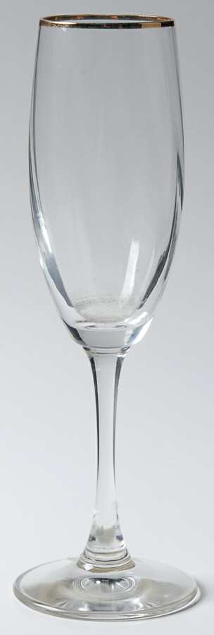 Clarion Gold Fluted Champagne by Mikasa-1