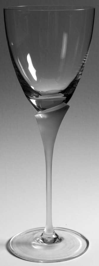 Classic Flair Frosted White Water Goblet by Mikasa-1