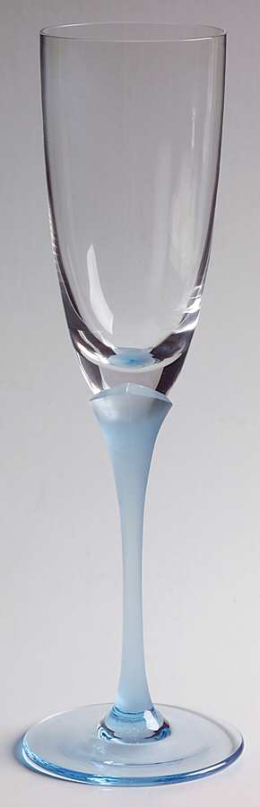 Classic Flair Teal Blue Fluted Champagne by Mikasa-1