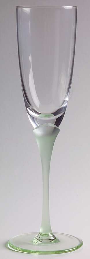 Classic Flair Winter Green Fluted Champagne by Mikasa-1