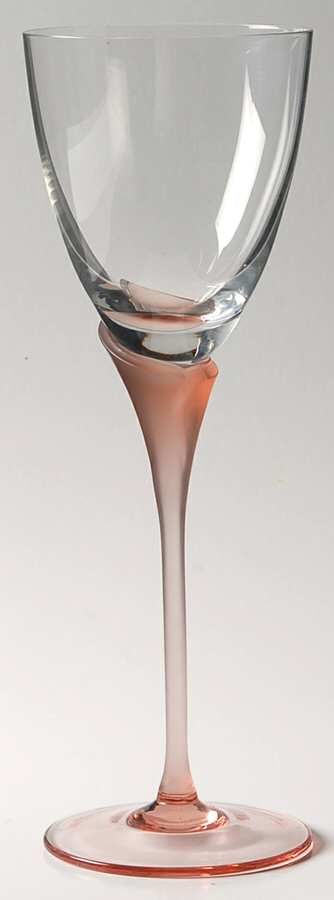 Classic Flair Pink Blush Water Goblet by Mikasa-1