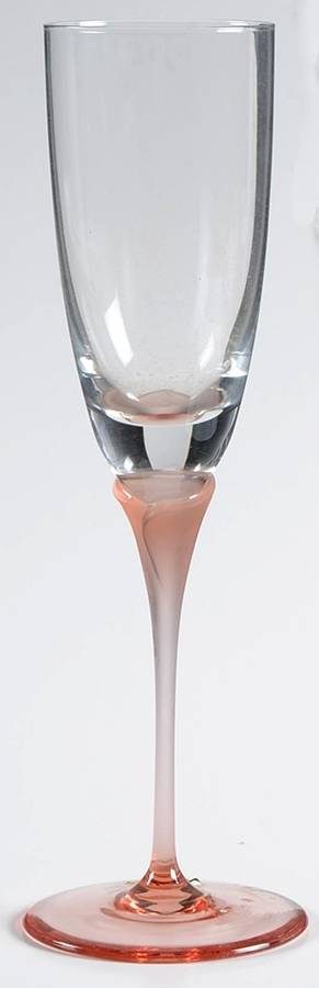 Classic Flair Pink Blush Fluted Champagne by Mikasa-1