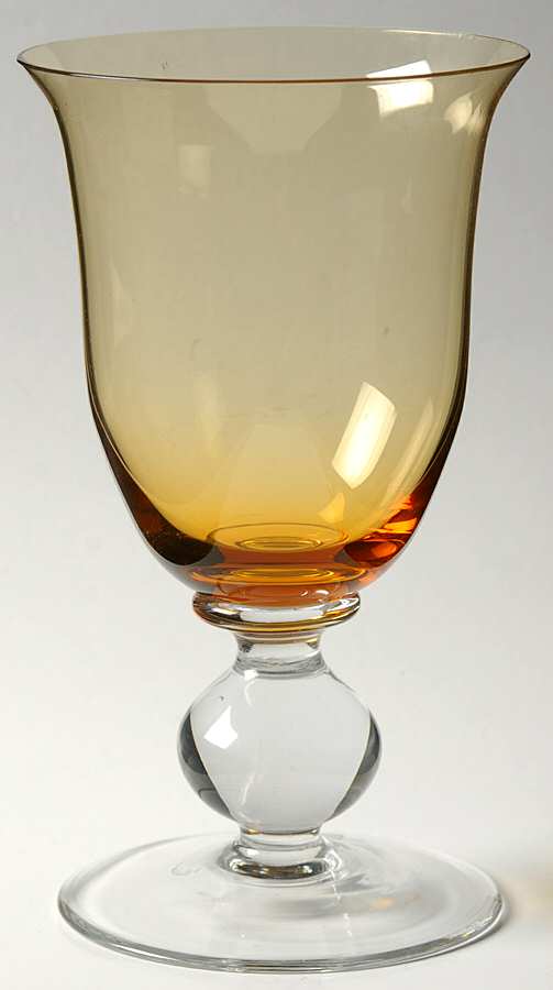 Country French Amber Wine Glass by Mikasa-1