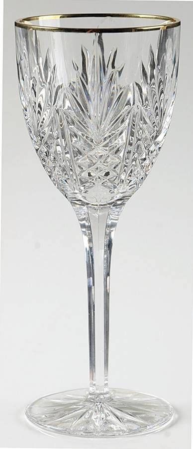 Covent Garden Gold Wine Glass by Mikasa-1