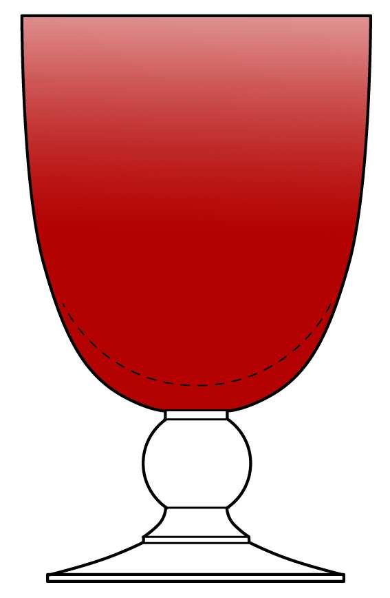 Cosmo Ruby Water Goblet by Mikasa-1