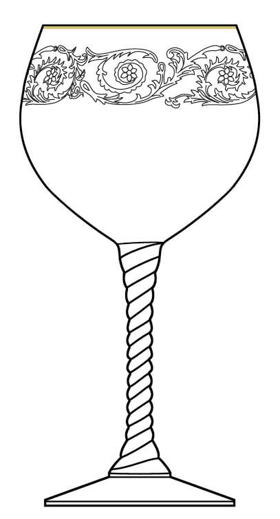 Crown Court Water Goblet by Mikasa-1