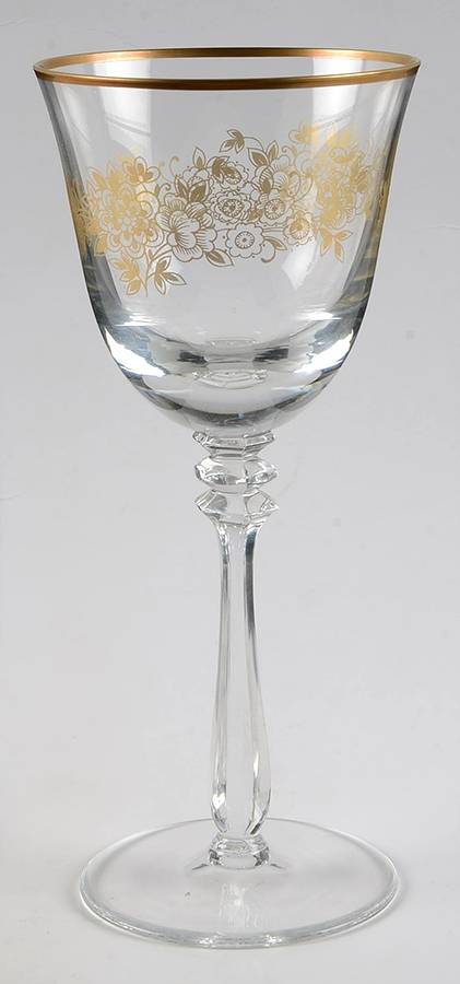 Crown Jewels Water Goblet by Mikasa-1