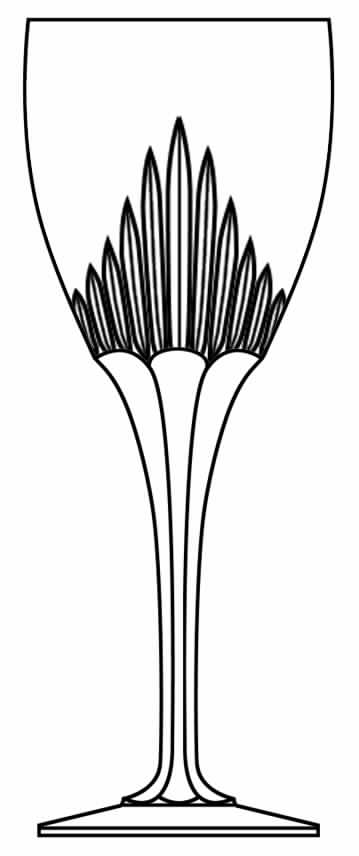 Dynasty Water Goblet by Mikasa-1