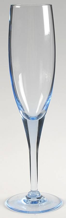 Elegance Elegant Azure (Blue) Fluted Champagne by Mikasa-1