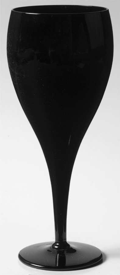 Elegance Elegant Midnight Black Wine Glass by Mikasa-1