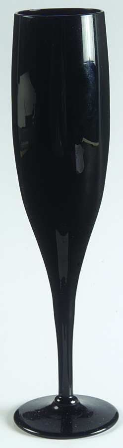 Elegance Elegant Midnight Black Fluted Champagne by Mikasa-1