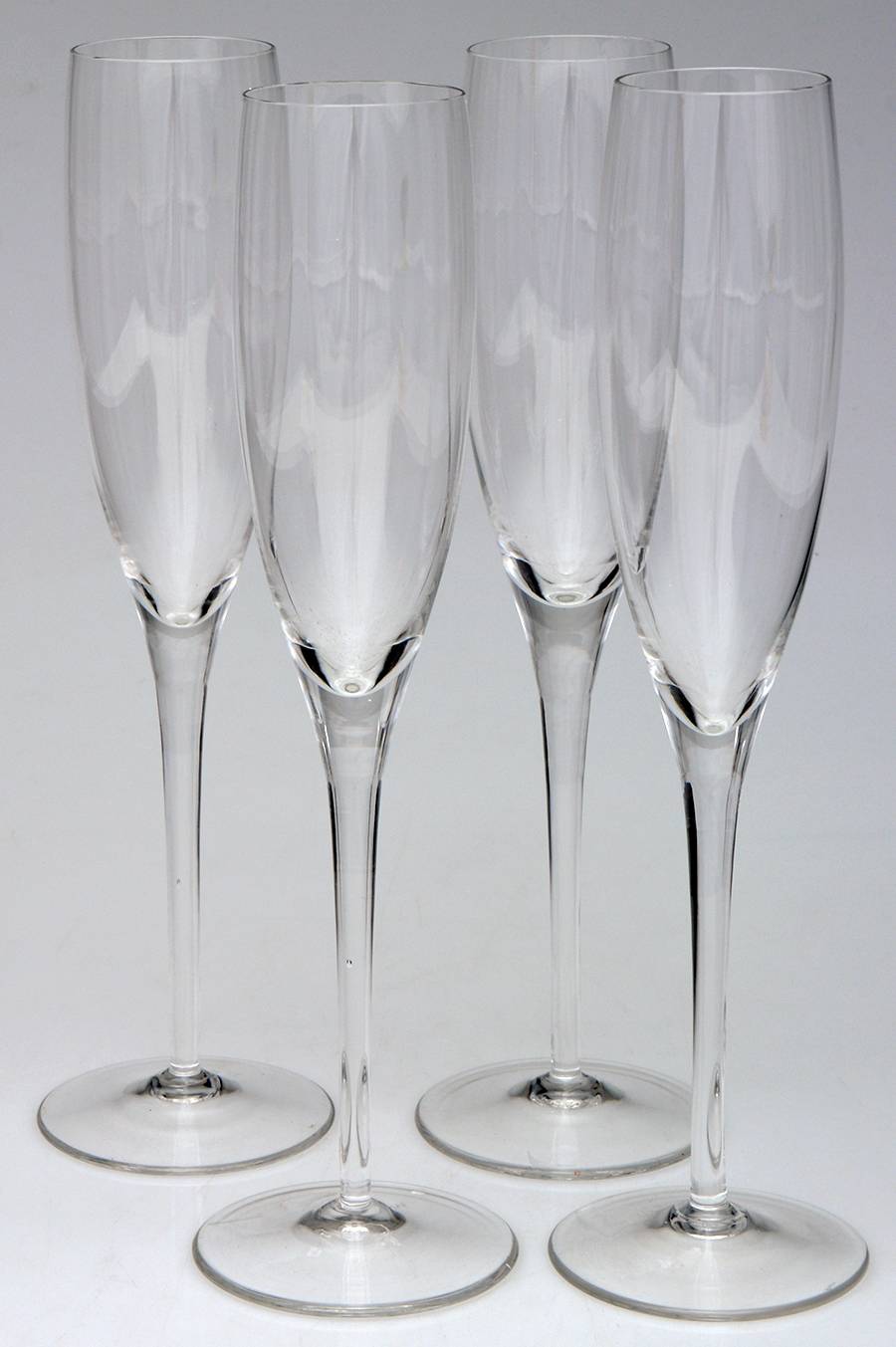 Elite Clear Fluted Champagne - Set of 4 by Mikasa-1