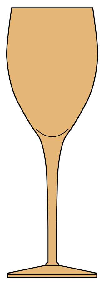 Elite Amber Water Goblet by Mikasa-1