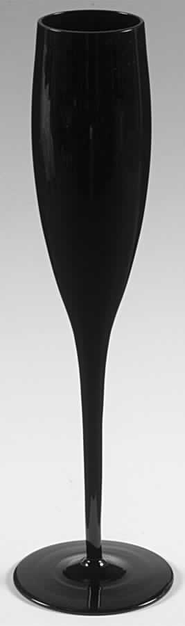 Elite Black Fluted Champagne by Mikasa-1
