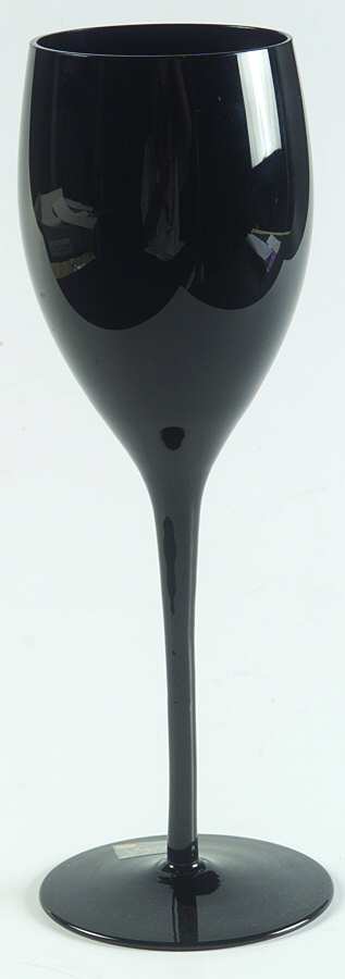 Elite Black Water Goblet by Mikasa-1