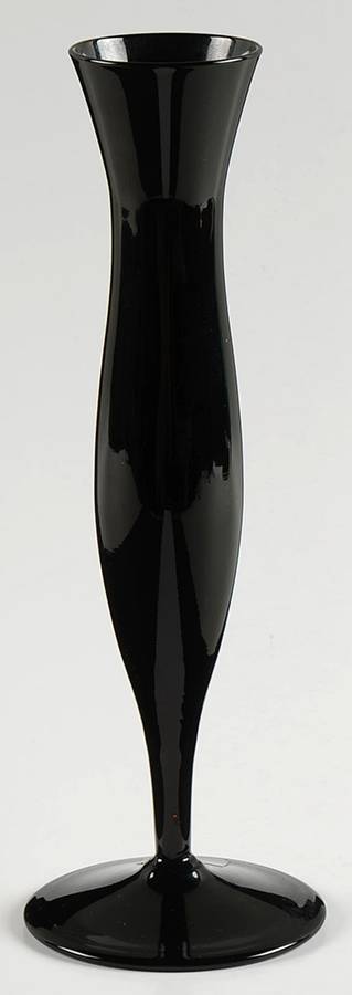Elite Black 8" Bud Vase by Mikasa-1