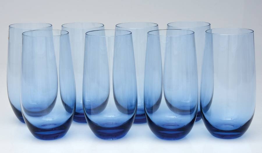 Elite Slate Blue (Set of 8) Highball by Mikasa-1