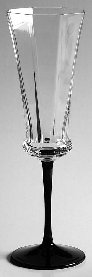 Elysee (Black Stem) Fluted Champagne by Mikasa-1