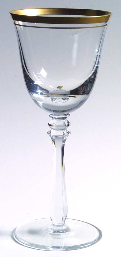 Empire Gold Trim Wine Glass by Mikasa-1