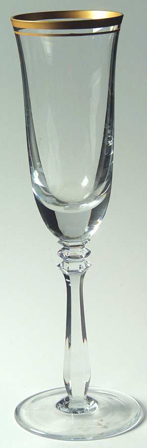 Empire Gold Trim Fluted Champagne by Mikasa-1