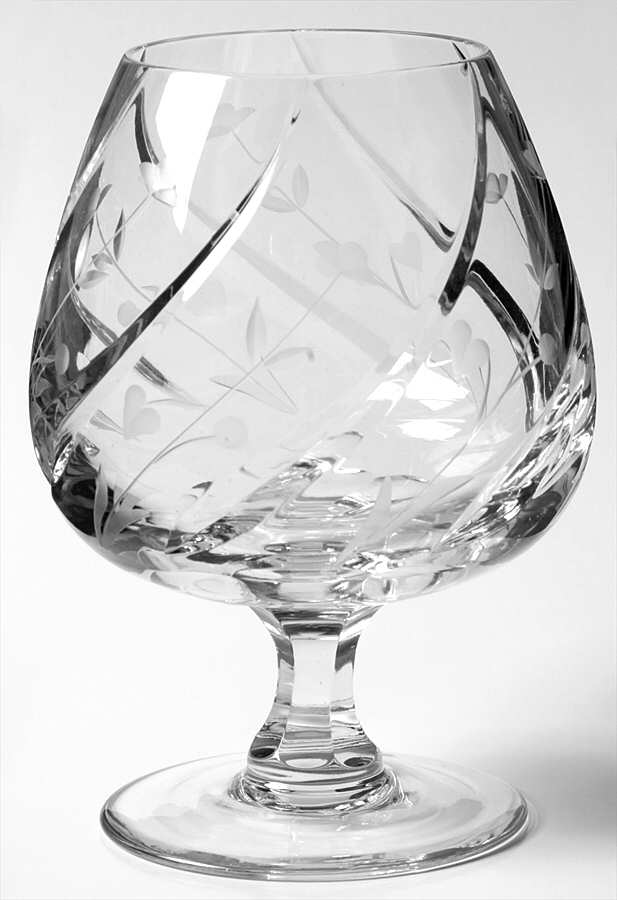 English Garden Brandy Glass by Mikasa-1
