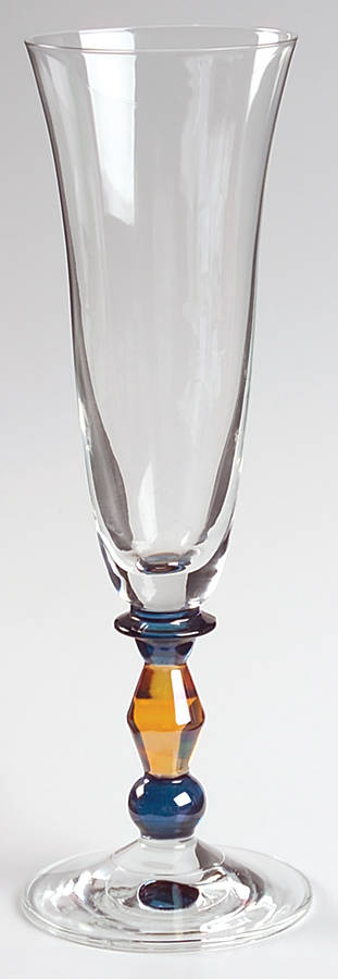 Estate Clear Amber Fluted Champagne by Mikasa-1