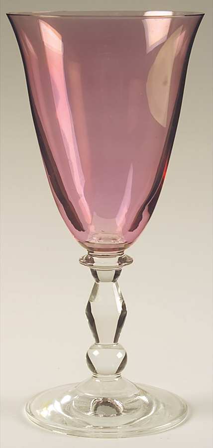 Estate Ruby Water Goblet by Mikasa-1