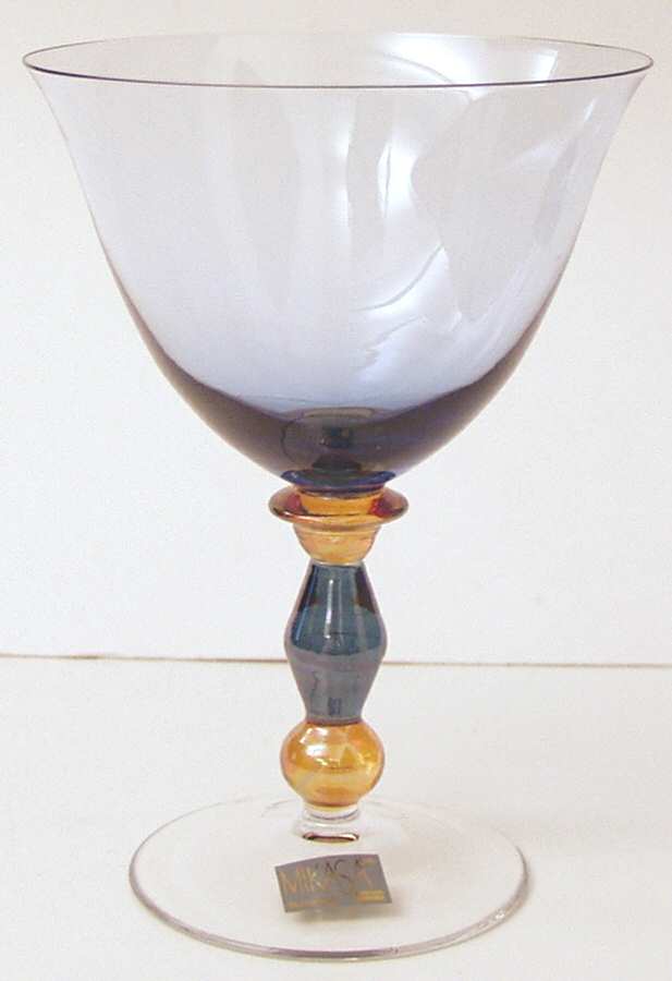 Estate Slate Blue Champagne/Tall Sherbet by Mikasa-1