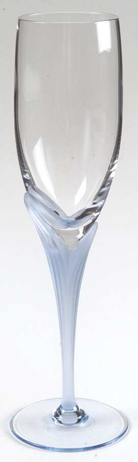 Fleurisse Blue Fluted Champagne by Mikasa-1