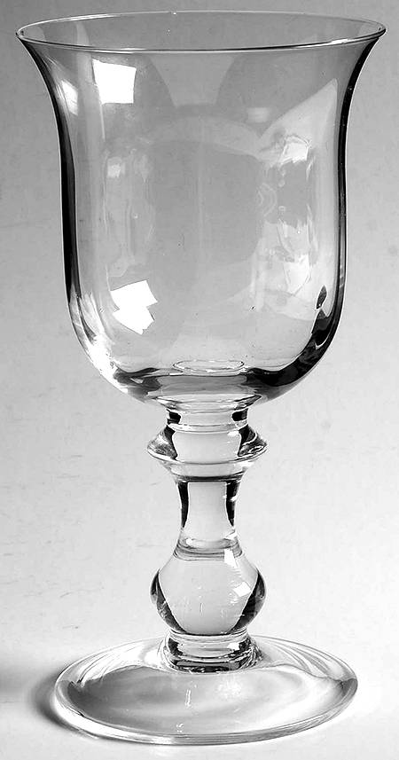French Countryside Water Goblet by Mikasa-1